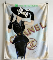 Chanel Throw Blankets